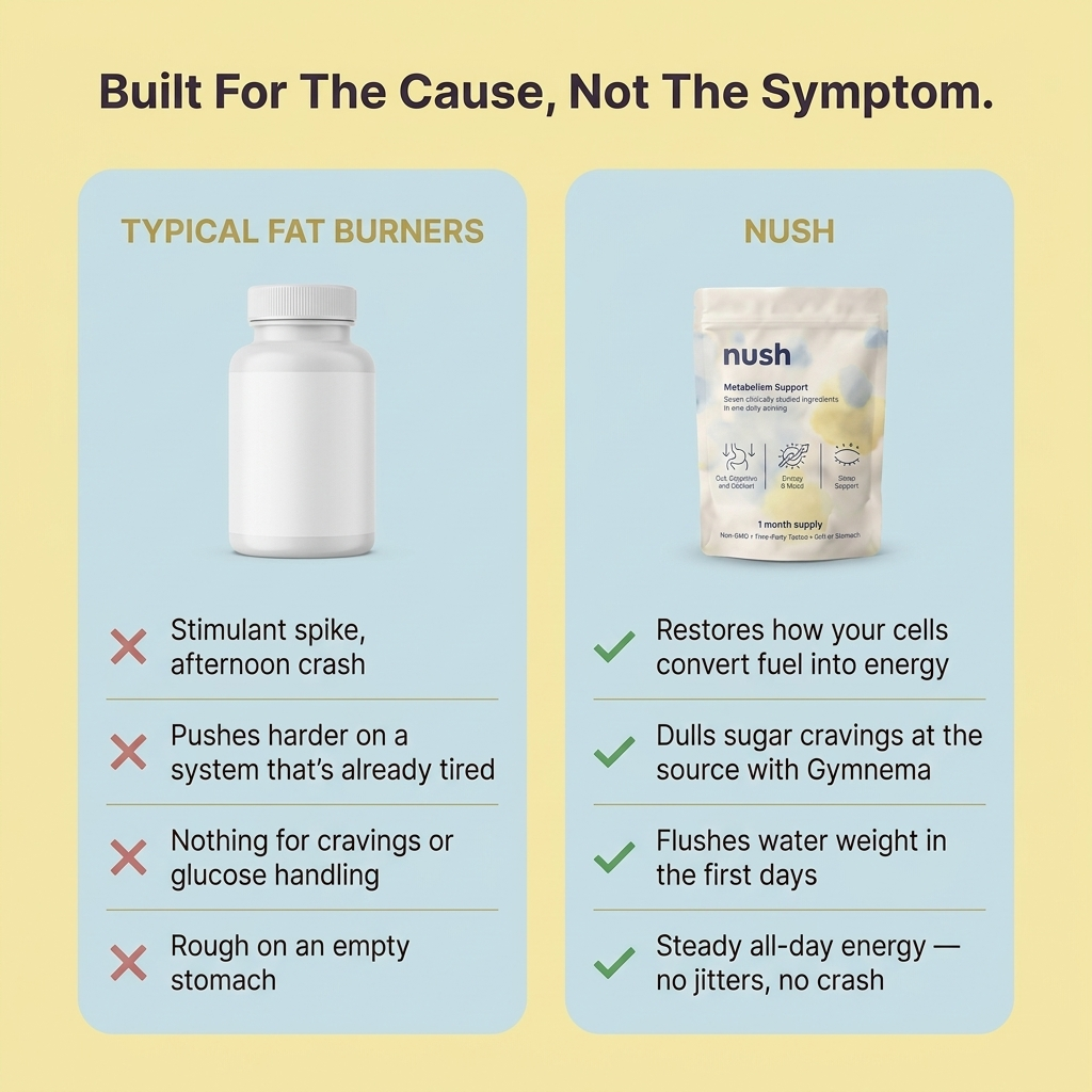 nush vs typical fat burners