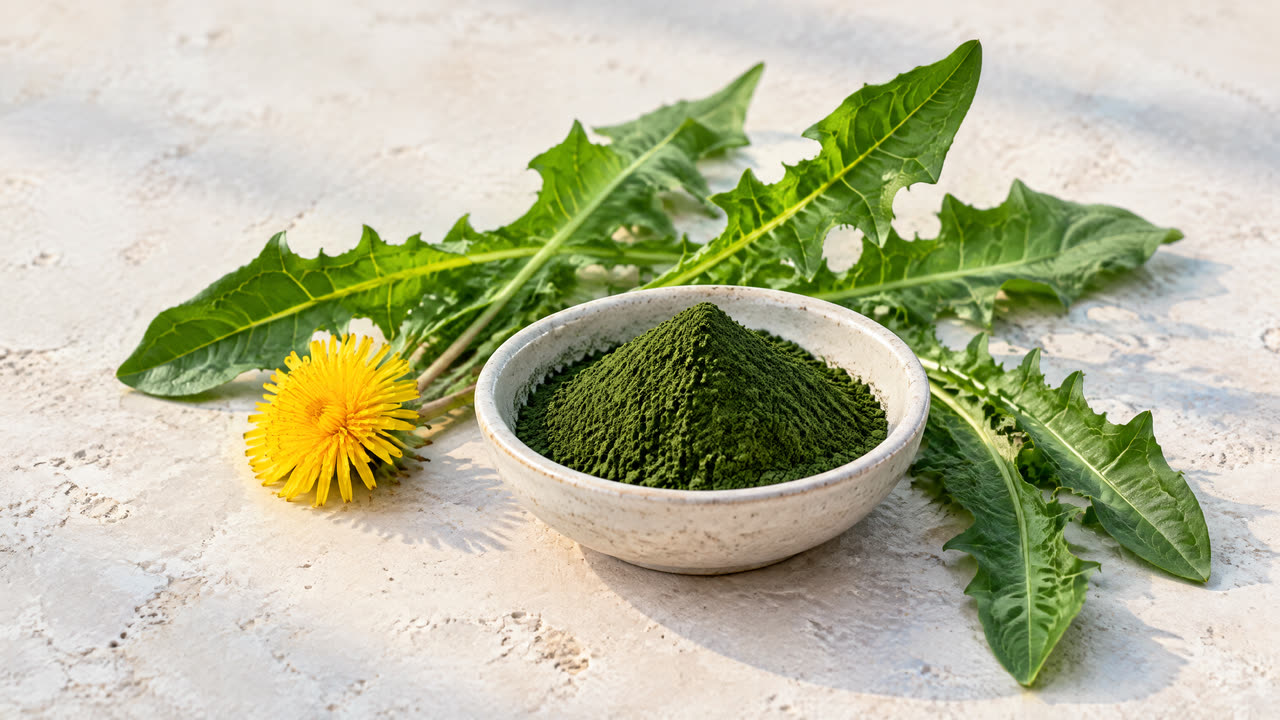 Dandelion leaf