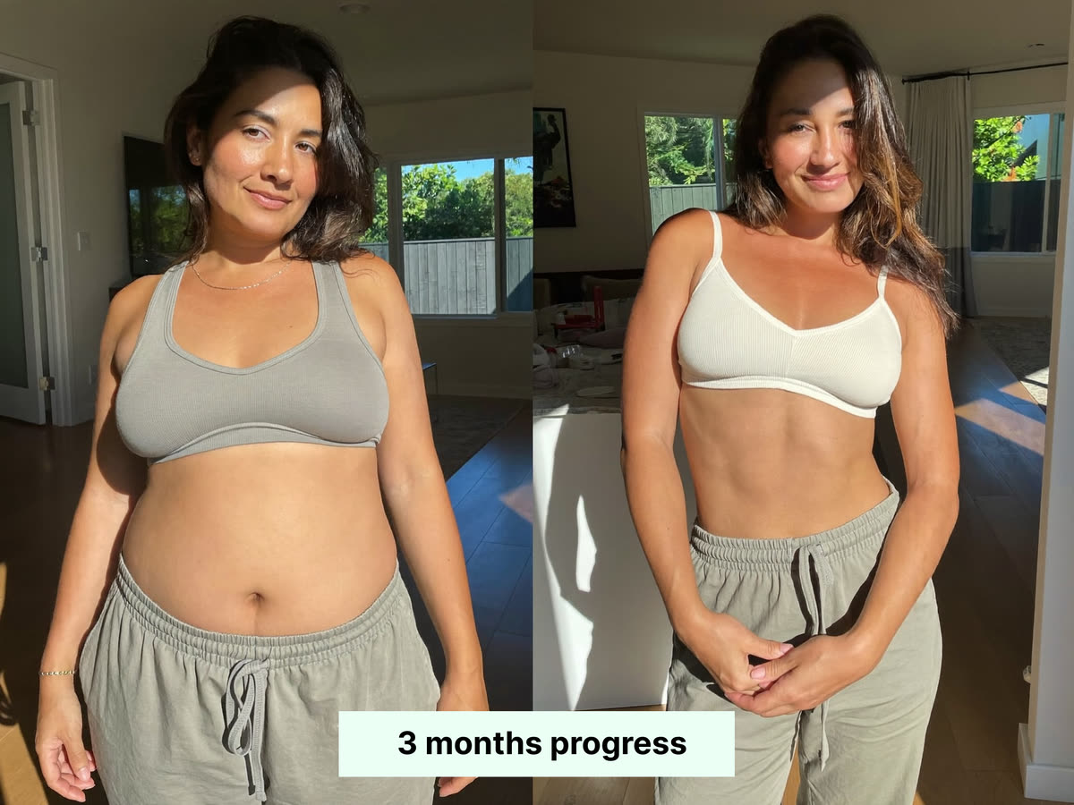 Nush customer before and after progress result 6