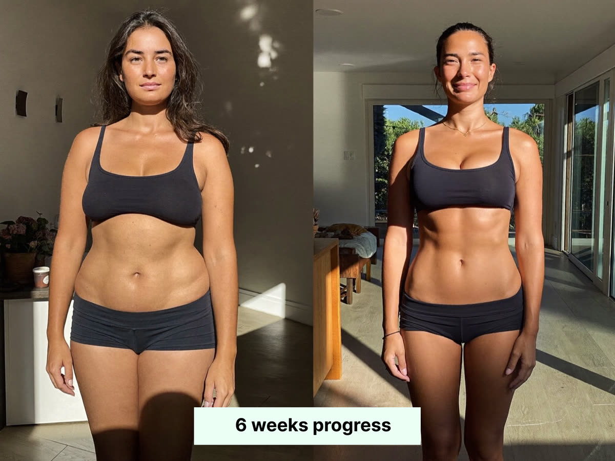 Nush customer before and after progress result 4