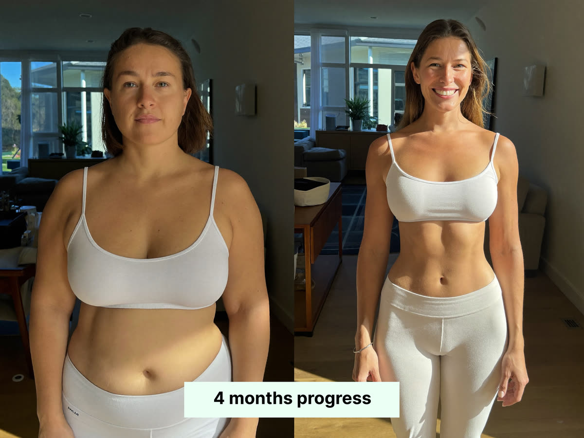 Nush customer before and after progress result 14