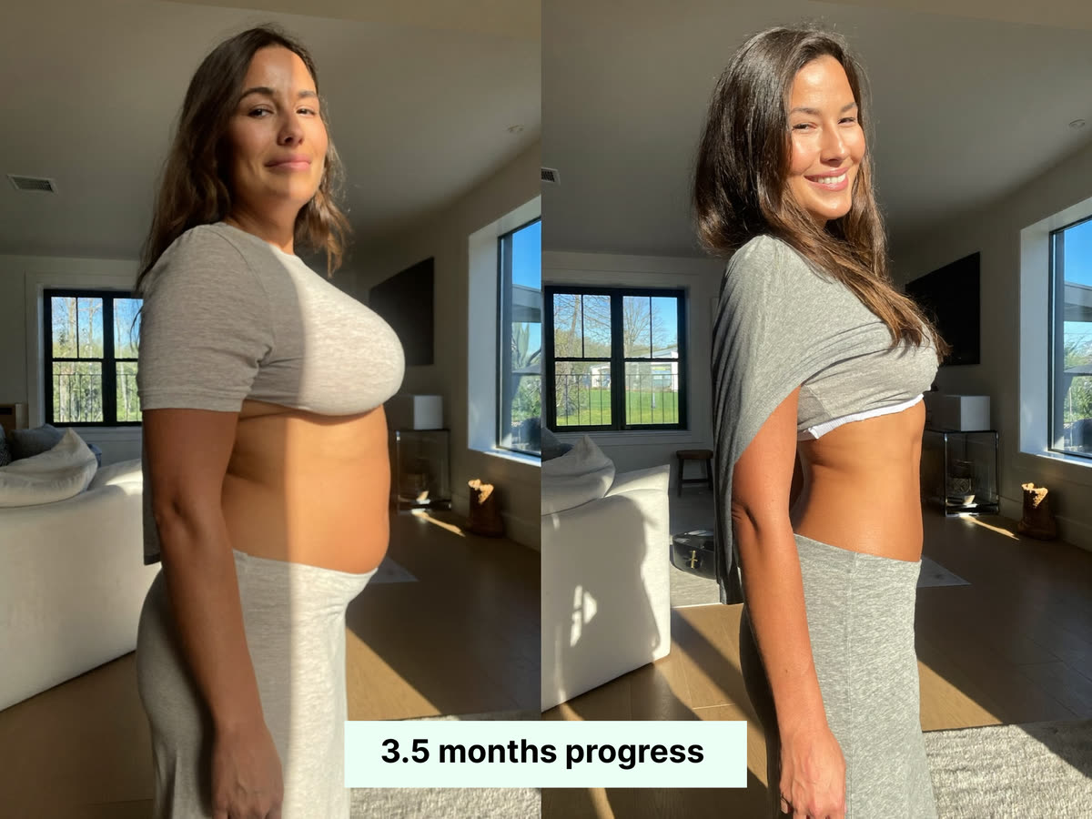 Nush customer before and after progress result 9