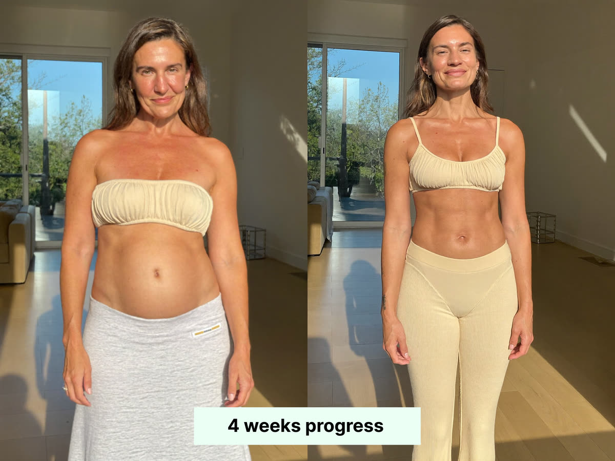 Nush customer before and after progress result 15